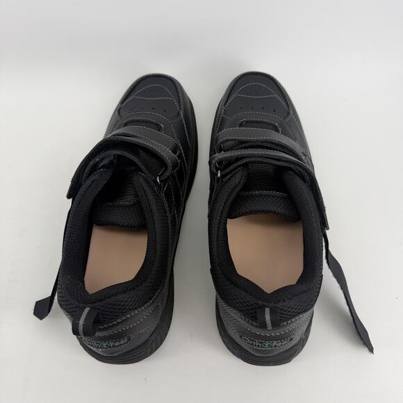 Orthofeet Alamo Shoes Mens Size 10.5 Black Leather Orthopedic Comfort Sneakers main image 12
